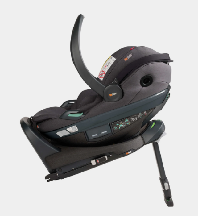 Preview: BeSafe Go Beyond² Babyschale in Dark Grey Mélange